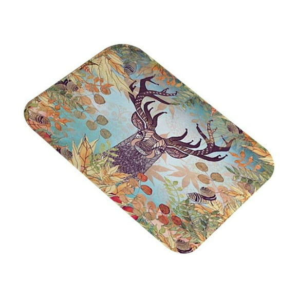 GUOOL Door Carpet Printed With Animal Paint Bathroom Entrance Carpet For Non-Slip Home Decor 02