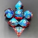 thumbnail image 4 of Dados de resina DND mesa Tour Dungeons and Dragons COC grupo de ejecución TRPG G Sulu poliedro D20 juego de dados 7, 4 of 6