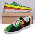 thumbnail image 4 of Rasta Shoes Men Women Reggae Sneakers Breathable Casual Sport Tennis Running Shoes White Size 9.5, 4 of 5