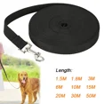 thumbnail image 2 of Correa larga de nailon para perros pequeños, grandes, gatos, para exteriores, senderismo, cachorros, correa de tracción duradera, 1,5 m, 3 m, 10 m, 30 m, 2 of 5