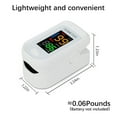 thumbnail image 3 of SUWU Pulse Oximeter Fingertip, Oxygen Monitor Fingertip for Sports Use,with Lanyard,White, 3 of 4