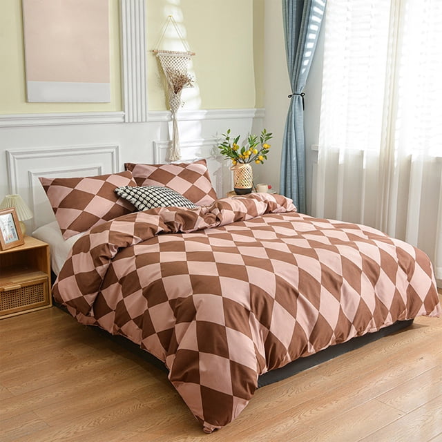 Summer Twin Comforter Friendly Sanded Three Piece Set Soft Bedding for All Seasons Fresh Pattern
