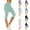 A1 Green, variant on Womens Yoga Skirted Capri Leggings Tennis Pants with Skirt Knee Length Swim Capri Pants Thick High Waist Yoga Pant Elasticity Quick Drying Yoga Sports Leggings Brown