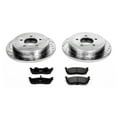 thumbnail image 3 of PowerStop Rear Z23 Evolution Sport Carbon-Fiber Ceramic Brake Pad and Drilled & Slotted Rotor Kit Fits: FORD LINCOLN Select Models K1913, 3 of 10