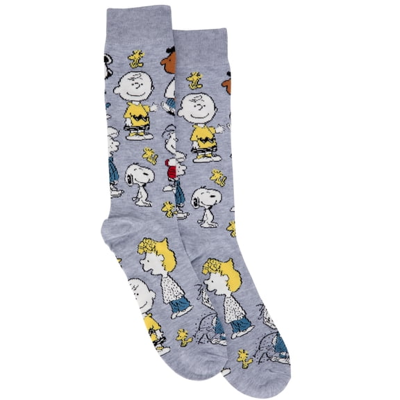Peanuts  Men Characters Crew Socks