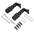 thumbnail image 2 of Engine Frame Slider, Protection Aluminum Alloy Heavy Duty Wear Resistant Frame Crash Pads Anti Drop  For Motorcycle Replacement For  250 2018-2021 Black, 2 of 8