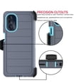 thumbnail image 5 of for Motorola Moto G 5G 2022 Case, Heavy Duty Rugged Defender Case with [Belt Clip Holster] [Built in Screen Protecotr], Shockproof Full Body Protection Kickstand Cover for Moto G 5G (2022) Gray, 5 of 8