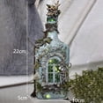 thumbnail image 3 of Decoración de botellas de vino brillante, artesanías de resina, adornos brillantes para el hogar, 3 of 5