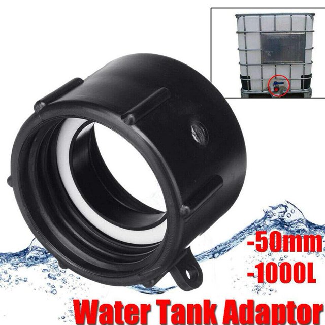 Réservoir d'Eau 1000L IBC Adaptateur de Valve 60mm Kit de Pièces de Raccordement