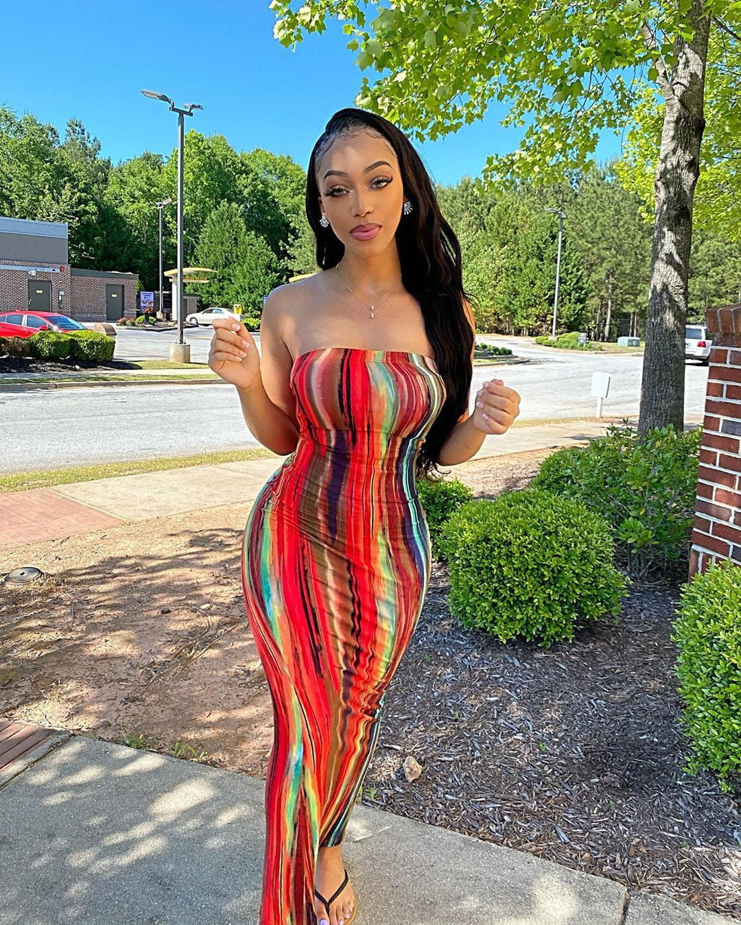 Strapless Breast Wrap Casual Dresses 