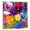 Color 3, variant on Joocen Polyester Shower Curtain With Colorful Pansies And Insects For Home Bathroom Bath Tub Decoration 72x72 inch