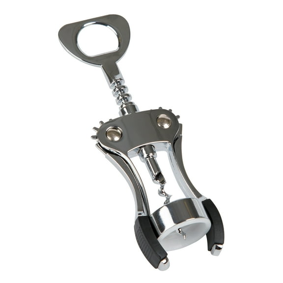Prep Solutions Chrome Plated Winged Corkscrew & Bottle Opener