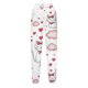 thumbnail image 4 of Pantalones largos para niños y niñas con estampado de cintura elástica y cordón con bolsillo, pantalones largos de cintura alta, pantalones de algodón para niña, 4 of 4
