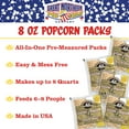thumbnail image 3 of 8 oz Organic Popcorn Packs ? Pre-Measured Movie Theater Style All-in-1 Kernel Salt Oil for, 3 of 8