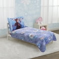 thumbnail image 6 of Disney Frozen 2 Elsa and Nokk Plush Toddler Blanket, Lavender, 6 of 6