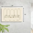 thumbnail image 3 of The Last Supper Line Art, Christian Modern Wall Art, The Last Supper Prints Print, Christian Art for Home Decor Bedroom Office, Easter Wall Art Print, Framed, Black and White 12"x16", 3 of 13