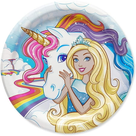 

Barbie Party Supplies Paper Dinner Plates (36-Count)