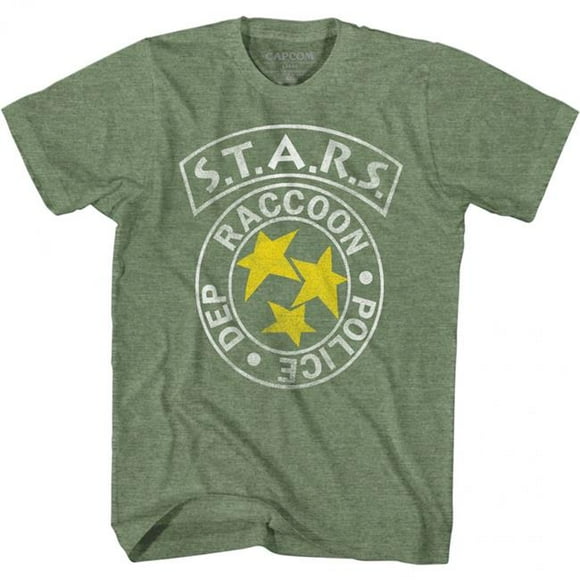 Resident Evil 822497-xlarge Resident Evil Stars Racoon City Police T-Shirt&#44; Extra Large