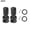 Black2, variant on Universal Adaptive Wrench Adapter Socket 1/2 Inch Square To 1/4 Inch Hex Ratchet Torque Wrench Converter, Steel Drill Bit Adapter for Impact Driver