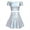 Holographic Silver - Off Shoulder, variant on Women's 2Piece Metallic Outfit Shiny Off Shoulder Crop Top + Silver Mini Skirt Dress Alien Costume Rave Clubwear S Holographic Silver - Turtleneck