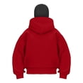 thumbnail image 5 of Stralyhd Cat Pouch Womens Hoodies with Face Mask Zipper Animal Holder Oversized Hooded Sweatshirt Streetwear Casual Pullover Tops Red XL, 5 of 5