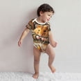 thumbnail image 3 of Kdxio Modern Floral Guinea Pig Pattern Unisex Baby Cotton Short Sleeve Bodysuits-12 Months, 3 of 5