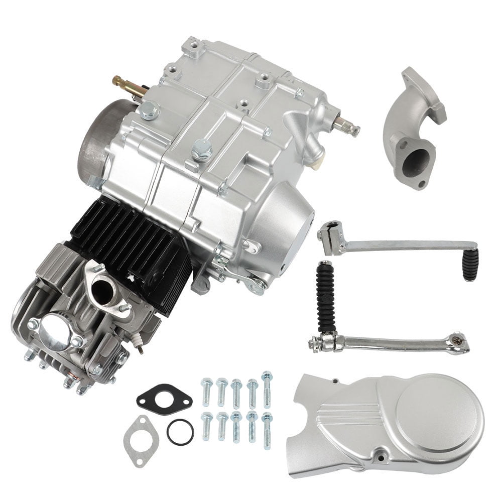 Genrics 4 Stroke 125cc Motorcycle Engine Single Cylinder Silver For Honda XR50R CRF50F