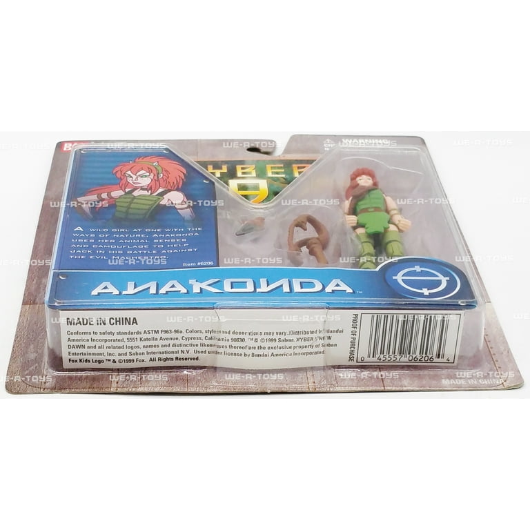 Xyber 9 Anakonda Action Figure - Walmart.com