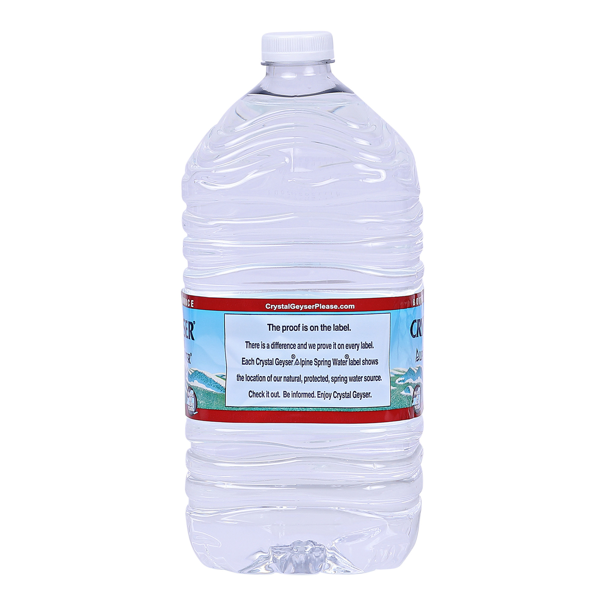 Crystal Geyser Alpine Spring Water, 1 Gallon Plastic Jug - image 2 of 7