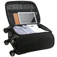 thumbnail image 5 of MOJO Black Navy Midshipmen 21" Softside Spinner Carry-On, 5 of 6