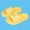 Yellow, variant on Kids' Cute 3D Chinese Characters Slide Slippers, Thick Cushioned Non-Slip Sole Breathable EVA Summer Home & Beach Shoes (Sky Blue,5.5-6 Years)