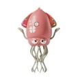 thumbnail image 1 of Pulpo eléctrico de juguete para gatear, caminar, interactivo, recargable por USB rojo, 1 of 9