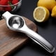 thumbnail image 4 of Stainless Steel Manual Citrus Press, Metal Lemon Squeezer for Fruit Juice, Professional Hand-Powered Juicer, Kitchen Utensils, 4 of 5