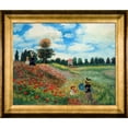thumbnail image 1 of La Pastiche Claude Monet 'Poppy Field in Argenteuil Oil Painting' Hand Painted Framed Canvas Art, 1 of 4