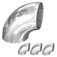 thumbnail image 4 of unbranded  4 Pcs Exhaust 90 Degree Elbow Car Pipe Handrail Fittings Hose Barb, 4 of 7