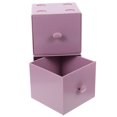 thumbnail image 2 of Miangastore Storage Box Purple 2Set 3.7X3.6X3.3In, 2 of 9