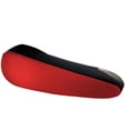 thumbnail image 1 of FH Group FH1051RED Flat Cloth Fabric Red Armrest Cover Semi-Universal Fit, One Pair, 1 of 3