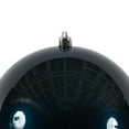 thumbnail image 2 of Vickerman 6" Midnight Blue Candy Ball Ornament, 4 per Bag, 2 of 2