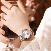 Women Watch Fashion Gold Diamond Analog Quartz Female Watch for Women Luxury Dress Ladies Stainless Steel Waterproof Wrist Watches