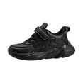 thumbnail image 3 of enyan Sneakers Kids Boys Sneakers Kids Running Lightweight Breathable Sport Shoes(Black,12), 3 of 7