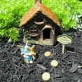 thumbnail image 5 of Mini Fairy Girl Grandma Reading Figurine Garden Accessory Miniature Outdoor Ornament, 5 of 5