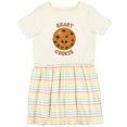 thumbnail image 3 of Inktastic Smart Cookie Girls Toddler Dress, 3 of 5