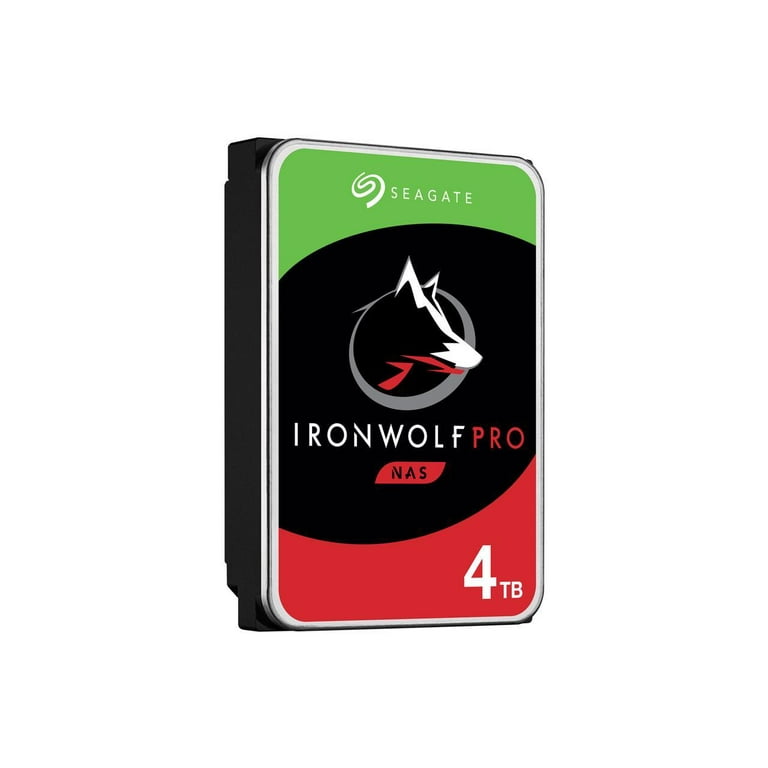 Seagate IronWolf Pro 4TB NAS Hard Drive 7200 RPM 256MB Cache CMR SATA 3.5" Internal HDD ST4000NE001 - Walmart.com