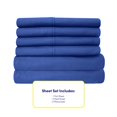 thumbnail image 4 of Sábanas Sweet Home Collection 1500 Supreme Twin XL Azul, 4 of 7