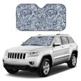 thumbnail image 4 of Bingfone Paisley4 Car Windshield Sunshade,Sun Foldable Sun Shield Sun Visor for Car - Medium, 4 of 8