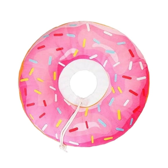 Hearth & Gear Cat Soft Collar Adjustable Donut Cat Recovery E Collars Spay To Stop Licking Neck Cute Donut Lick Collar For