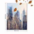 thumbnail image 3 of Abstract New York Skyline Canvas Print Cafe Apartment Home Decor, 3 of 8