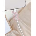 thumbnail image 2 of 2pcs/Set Pink Heart Shape Charging Head Protector For Apple Original 18w Soft Case And 20w Transparent Hard Case, 2 of 5