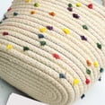 thumbnail image 5 of Summer Handbag Clothing Matching Contrast Color Exquisite Cotton Rope Woven Women Wrist Bag, 5 of 5