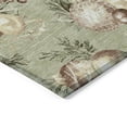 thumbnail image 3 of Addison Rugs Chantille Indoor/Outdoor Transitional Holiday Ornament Aloe Machine Washable Rectangle Rug, 10' x 14', 3 of 7